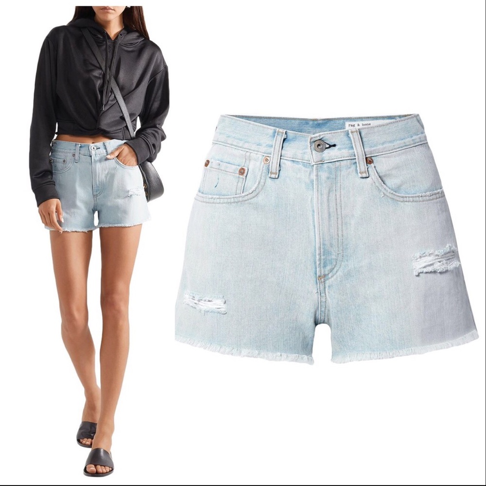 Rag and Bone Distressed Shorts